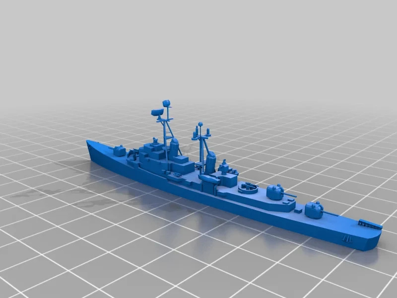 1:700 USS Forrest Sherman