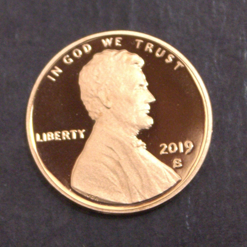 2019 S Lincoln Shield Cent Gem Proof   Lot 4548