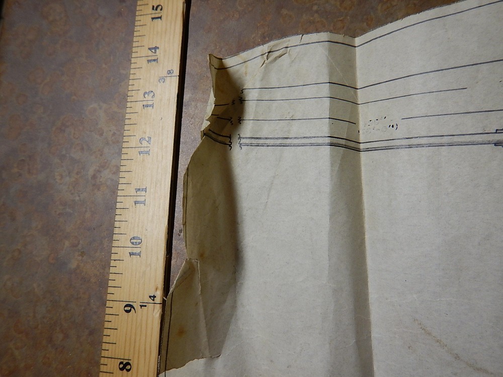 Bannick Model T Copter 1964 Blue print Schematic Drawing TF