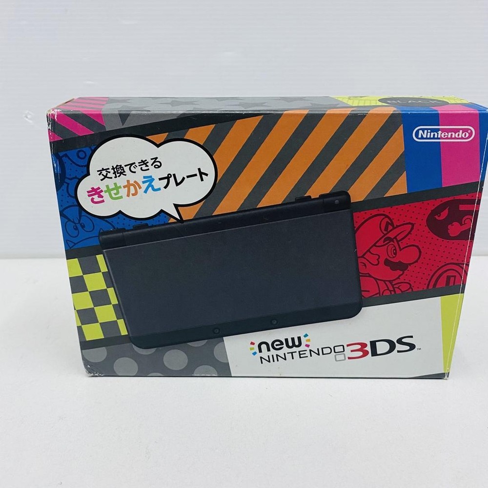 NEW Nintendo 3DS System Model Console kisekae Black