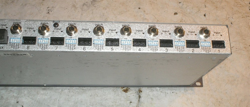 Biamp Advantage 801 Mic/Line Mixer