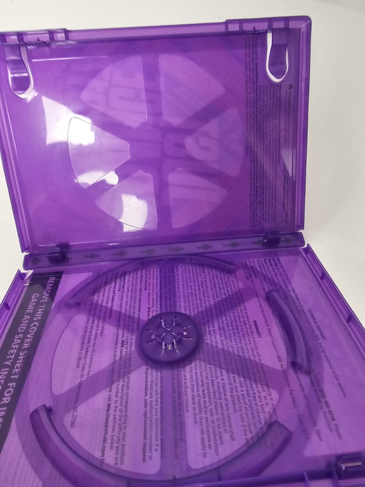 xbox 360 just dance 2017 case only NO GAME