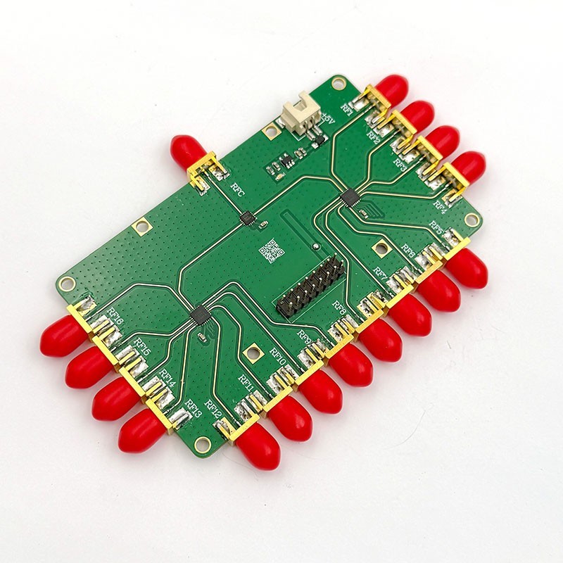 1kHz-8GHz Single-Pole 16-Throw RF Switch Core Board 1W Low Insertion Loss Switch
