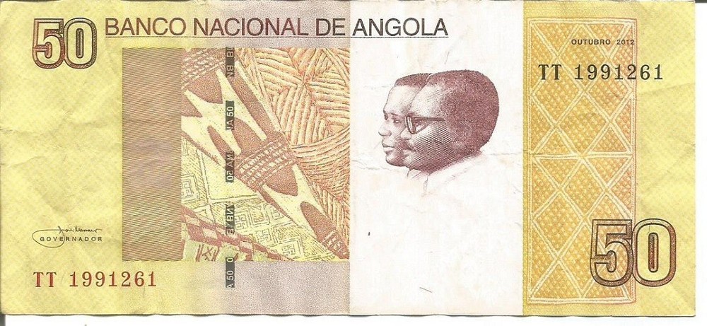 ANGOLA  50 KWANZAS 2012