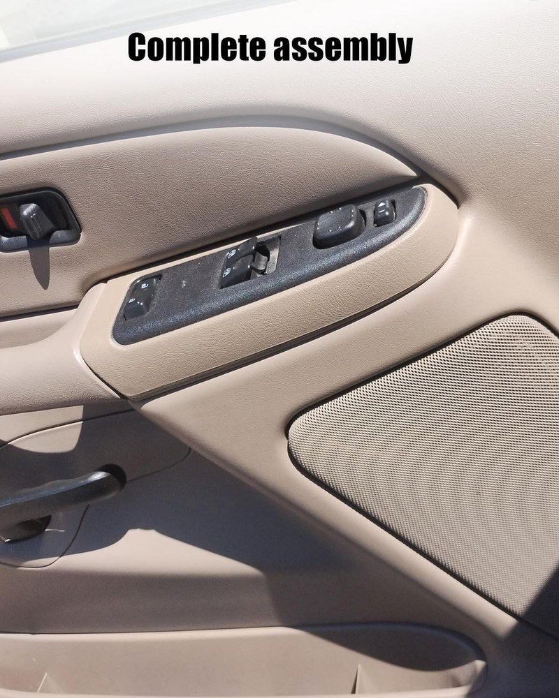 15883318 Master Power Window Switch w/Bezel Front Brown Replace 15883318