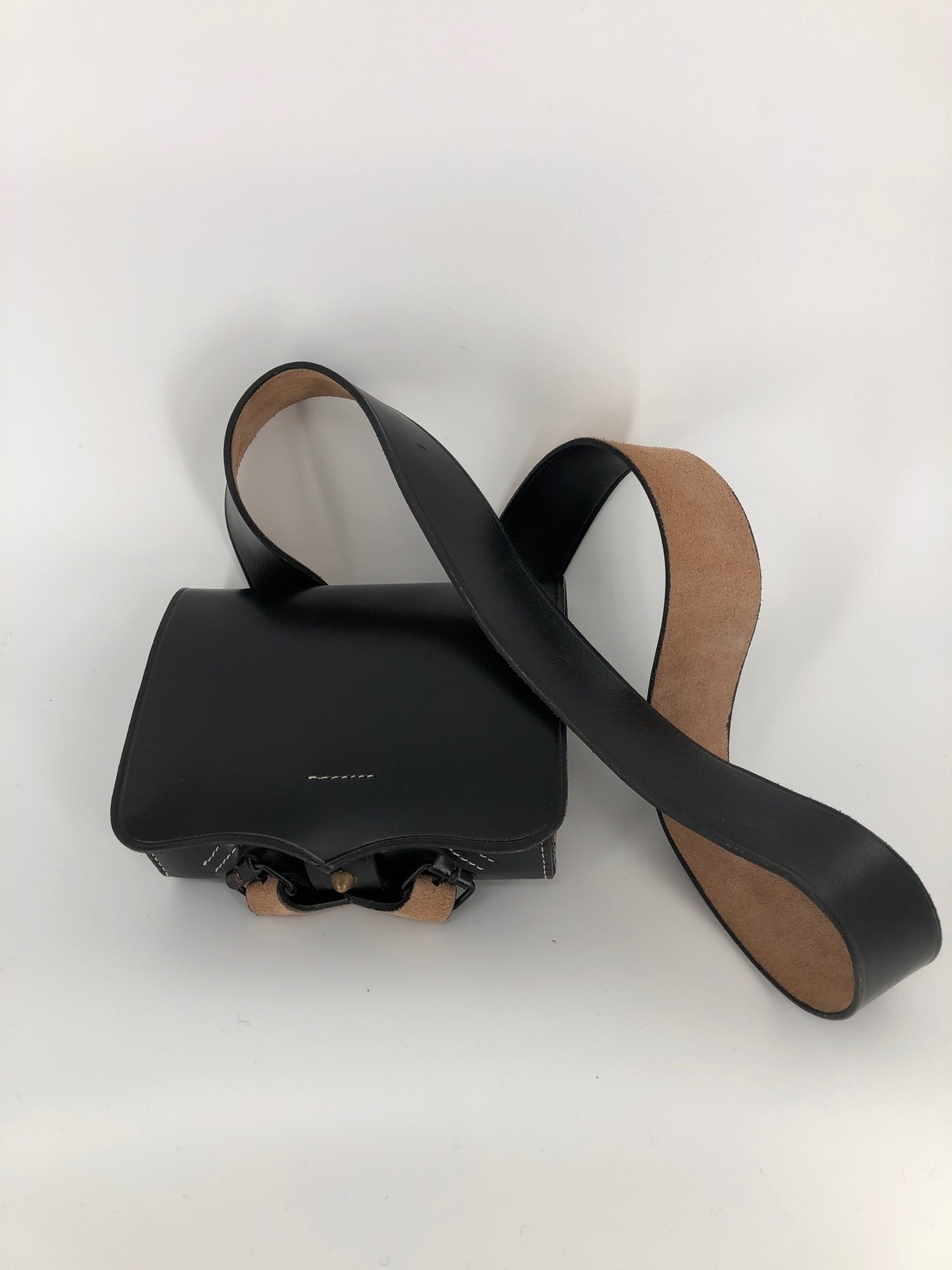 Black Leather Cartridge Box Sling