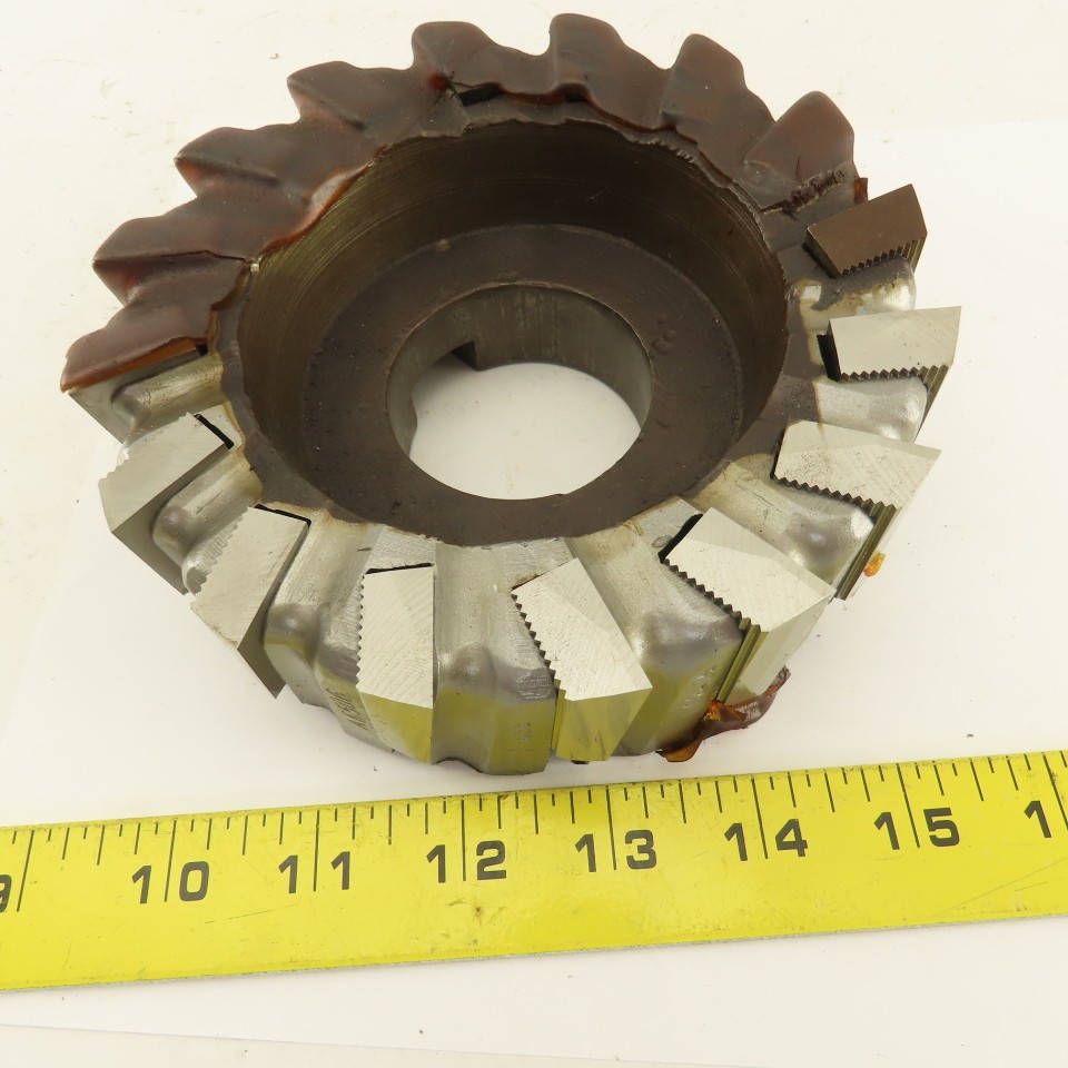 OK Tool Co. A6506 6-1/4" OD 16 Insert Face Mill 2" Bore