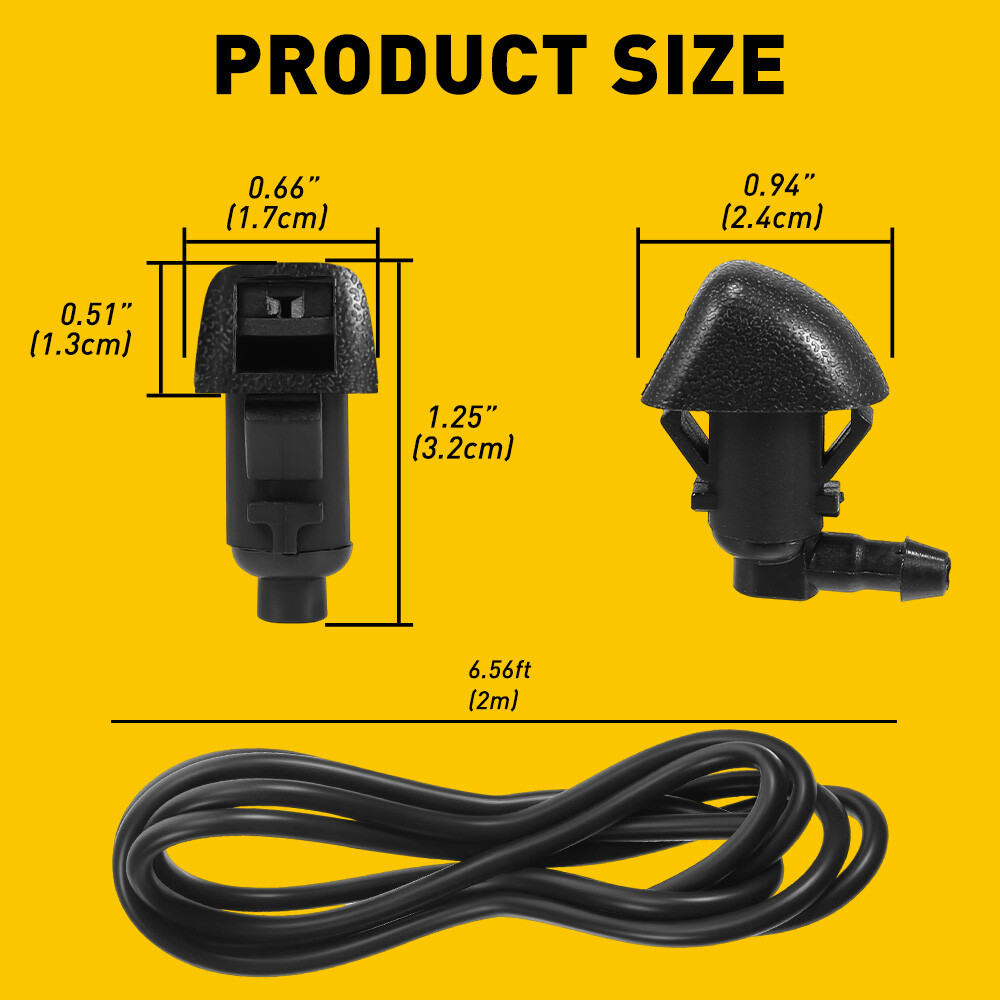 Genuine OEM For Honda Pilot Windshield Hood Nozzle 76810-SZA-A01ZA YS USA