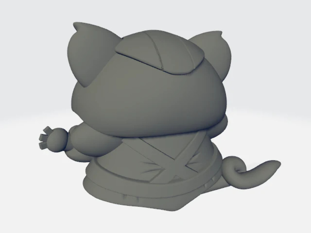 Chibi Tykes - Assassin Cat
