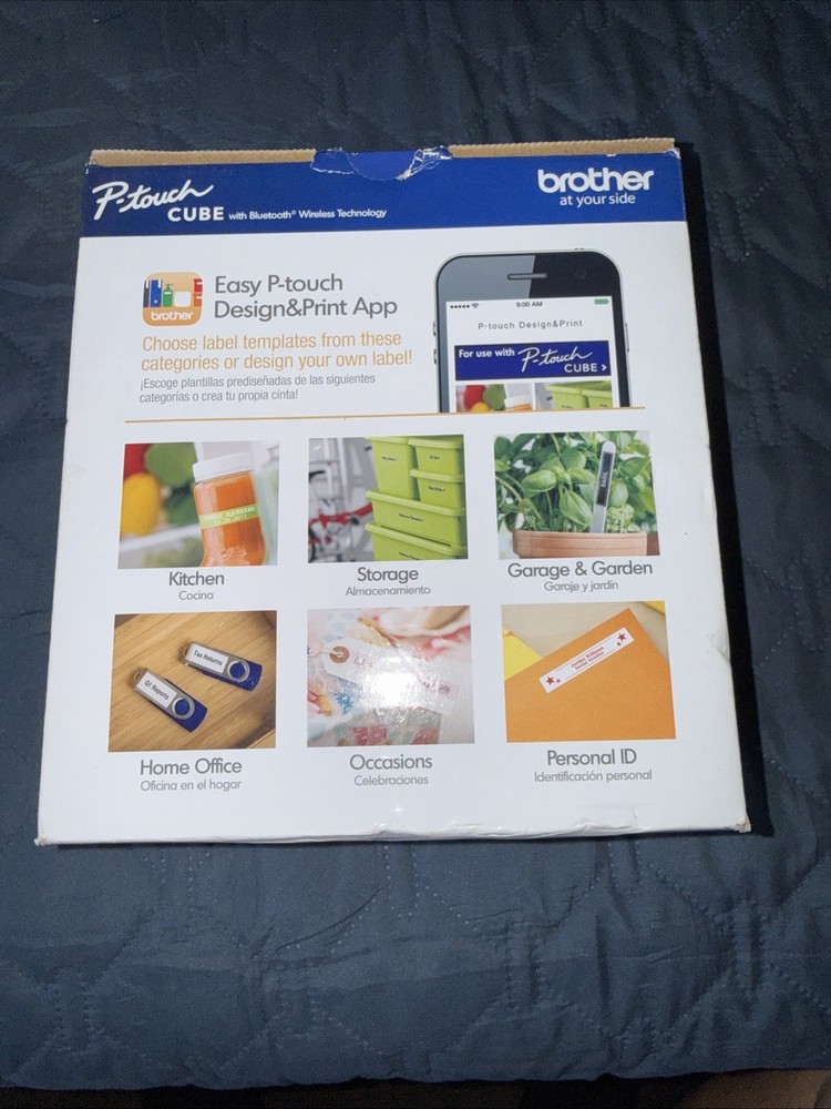 Brother P-Touch Cube Smartphone PT-P300BT Bluetooth Wireless Label Maker
