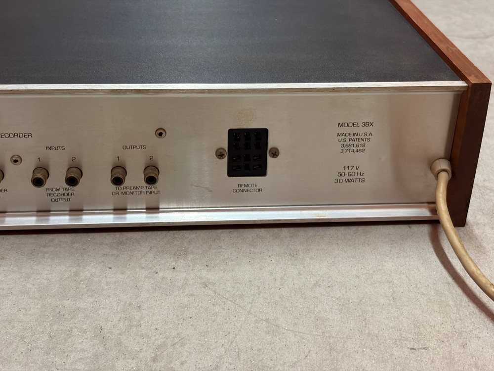 dbx 3BX Dynamic Range Expander Vintage Audio Processor Powers On Untested