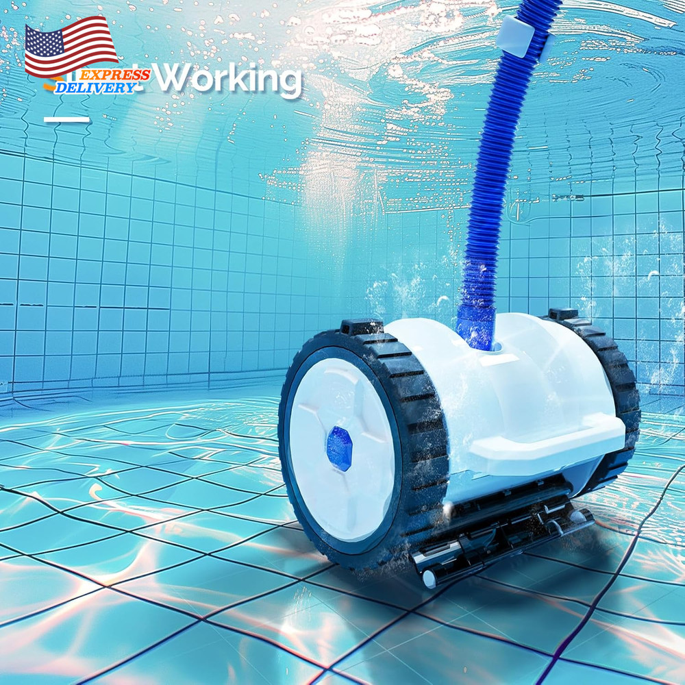 2025 Upgrade Automatic Suction-Side Pool Vacuum Cleaner Wall-Climbing Sweeper