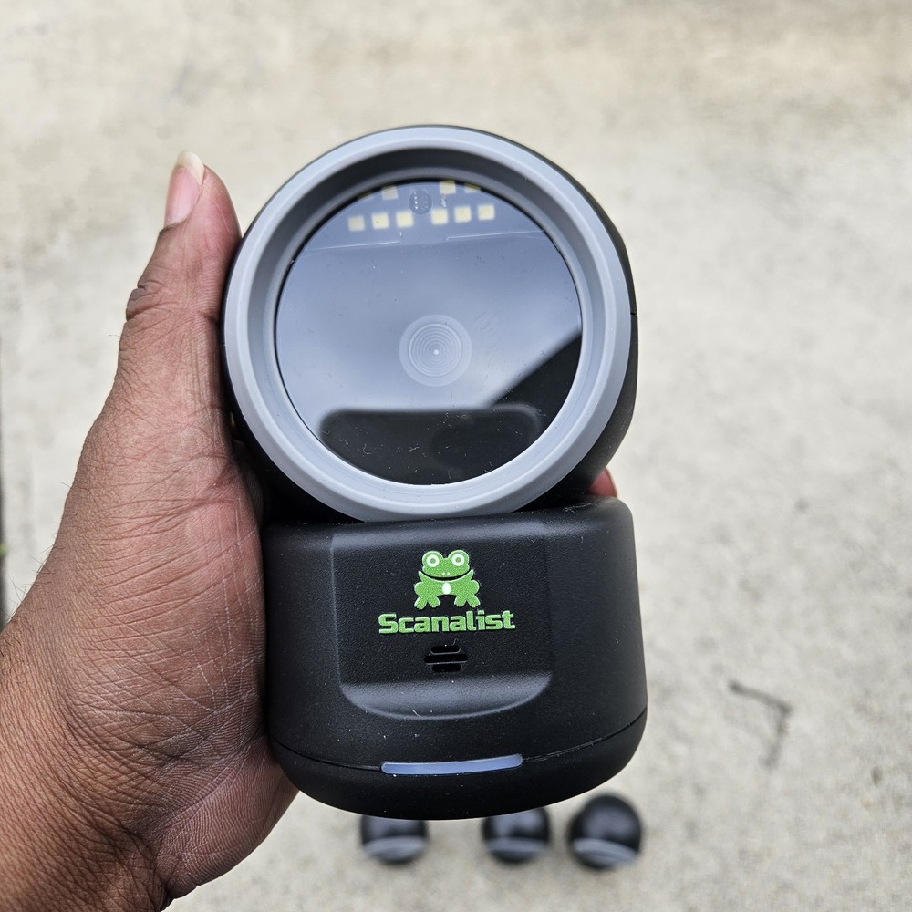 4 Scanalist hands-free desktop barcode scanners - Read