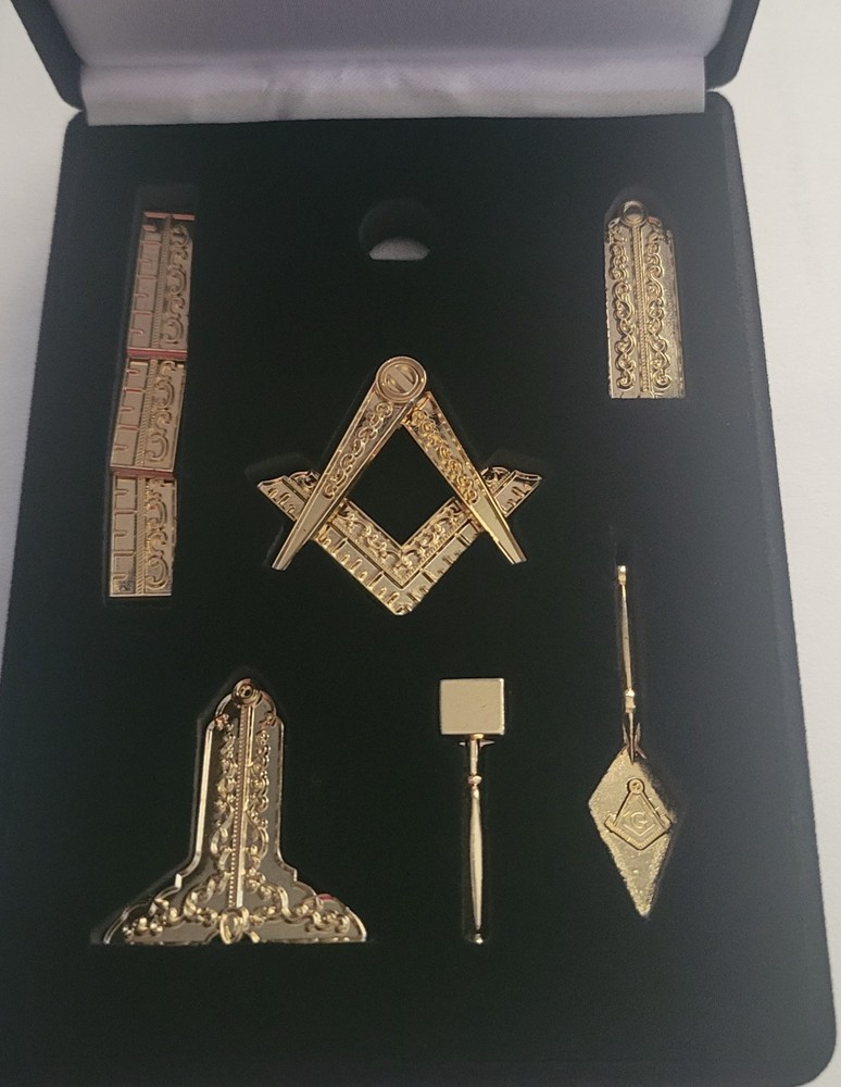 Lodge Miniature Working Tools Gold Finish