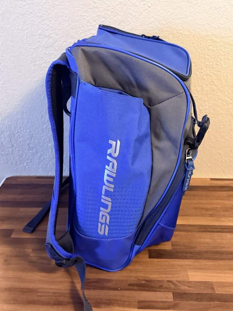 Nice Used Rawlings Legion Bat Pack Base Ball Soft Ball Backpack