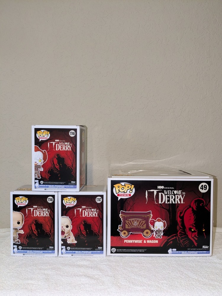 Funko! Pop Television: Welcome to Derry (complete common set)