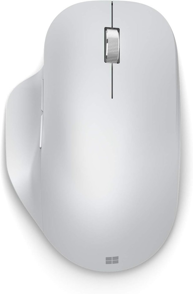 Microsoft Bluetooth Ergonomic Mouse Glacier Wireless 6-Button Right-Handed