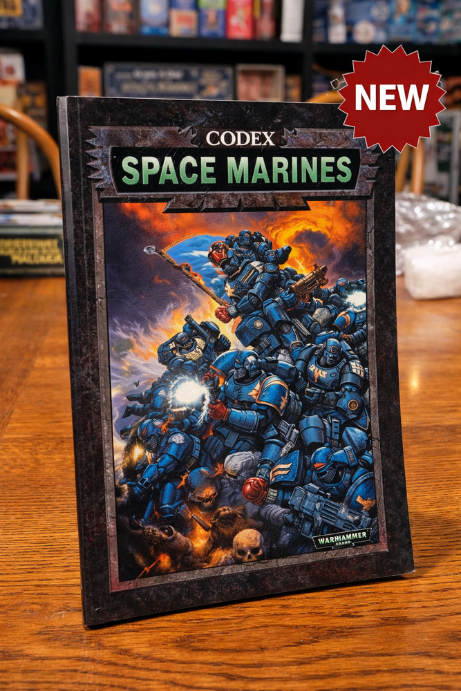 Warhammer 40K Codex Space Marines Games Workshop New Softcover 40,000