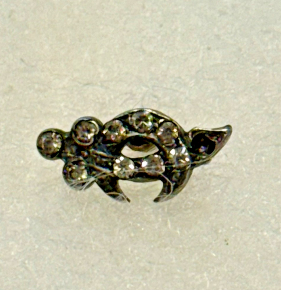 Vintage Shriner - Masonic Pin -  Sterling Silver