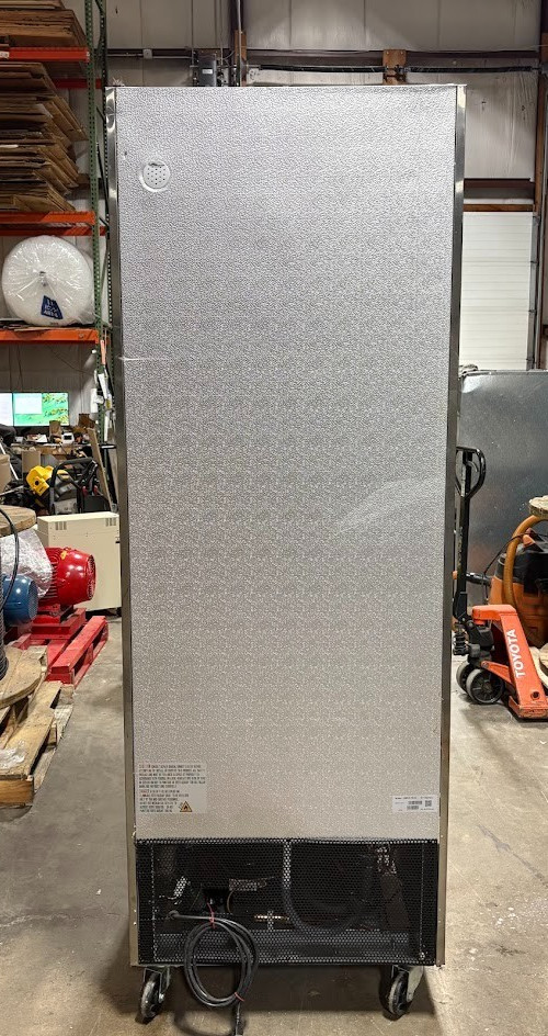 U-STAR USFZ-1D-G 29" Stainless Steel One Section Glass Door Reach-In Freezer