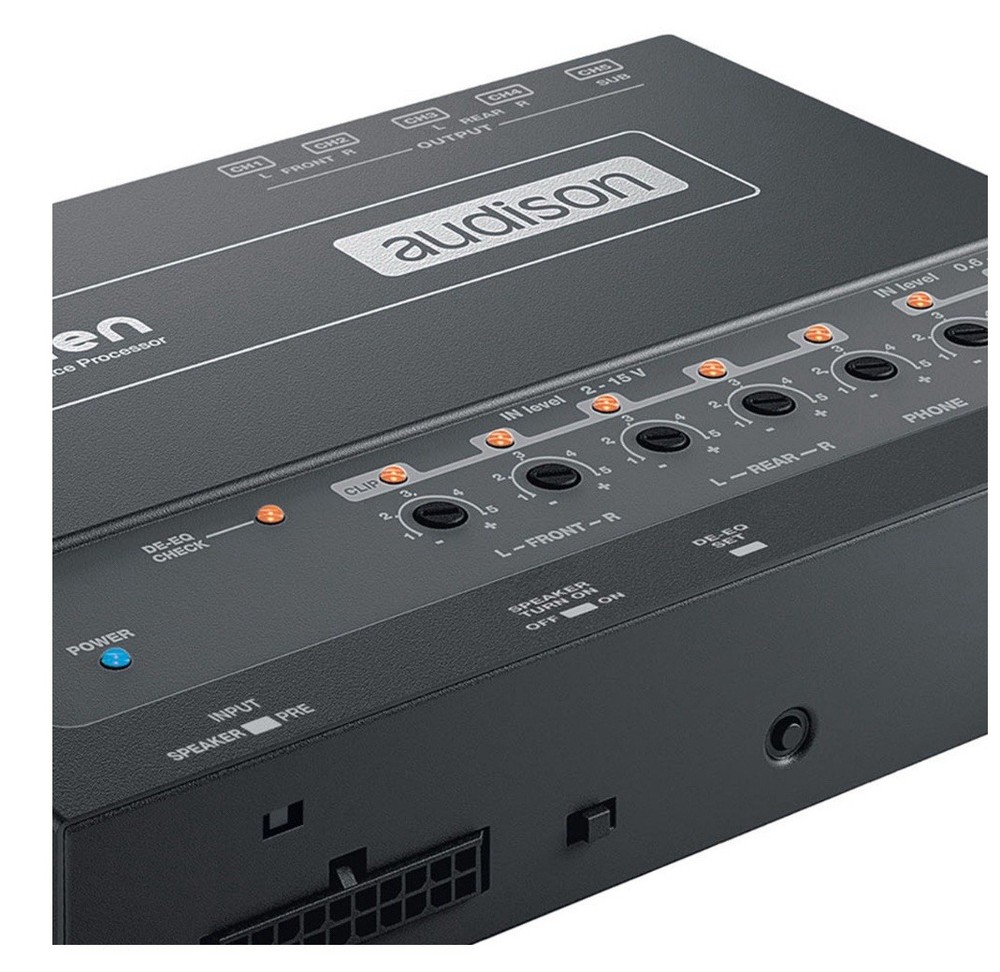 Audison bit Ten Signal Interface Processor with 4 Channels In and 5 Out