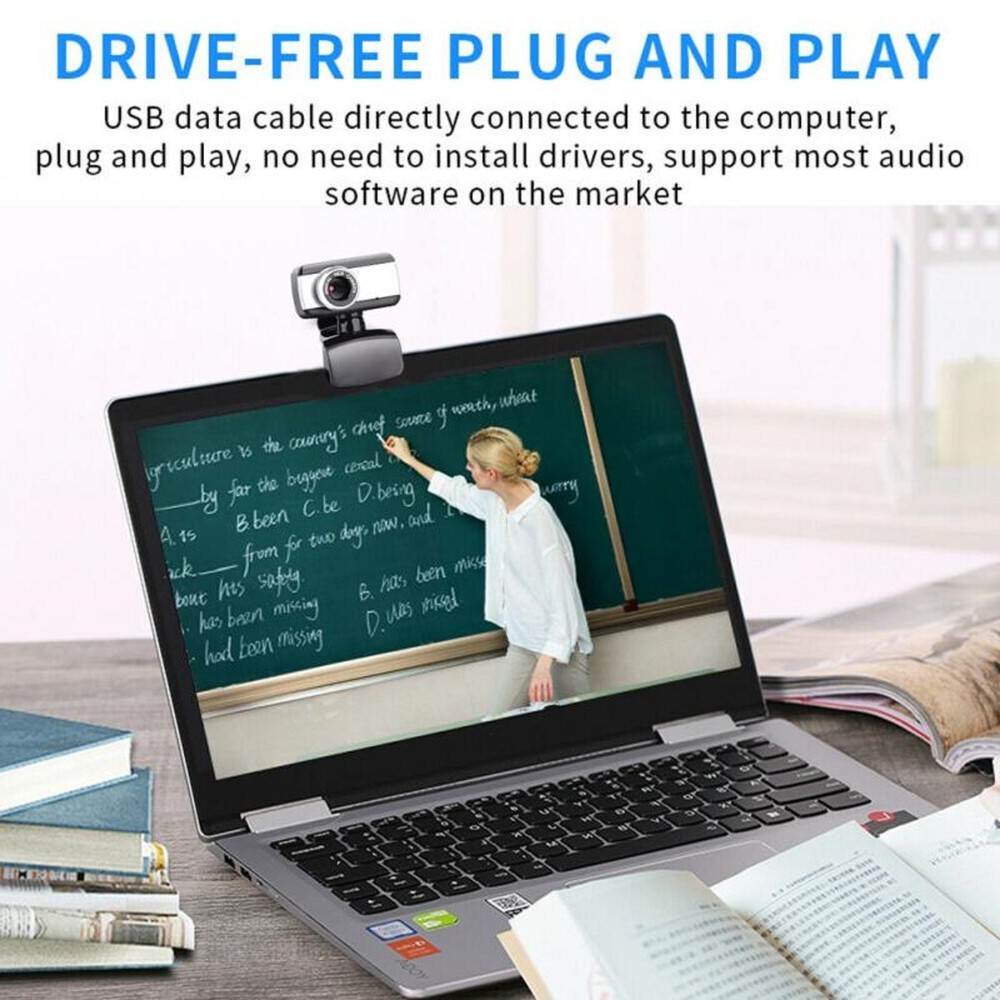 NEW 480P Webcam USB 2.0 Web Camera Built-in Microphone Laptop/PC
