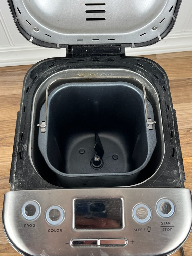 Cuisinart CBK-110 Bread Maker Compact Automatic Stainless Steel Silver - Tested