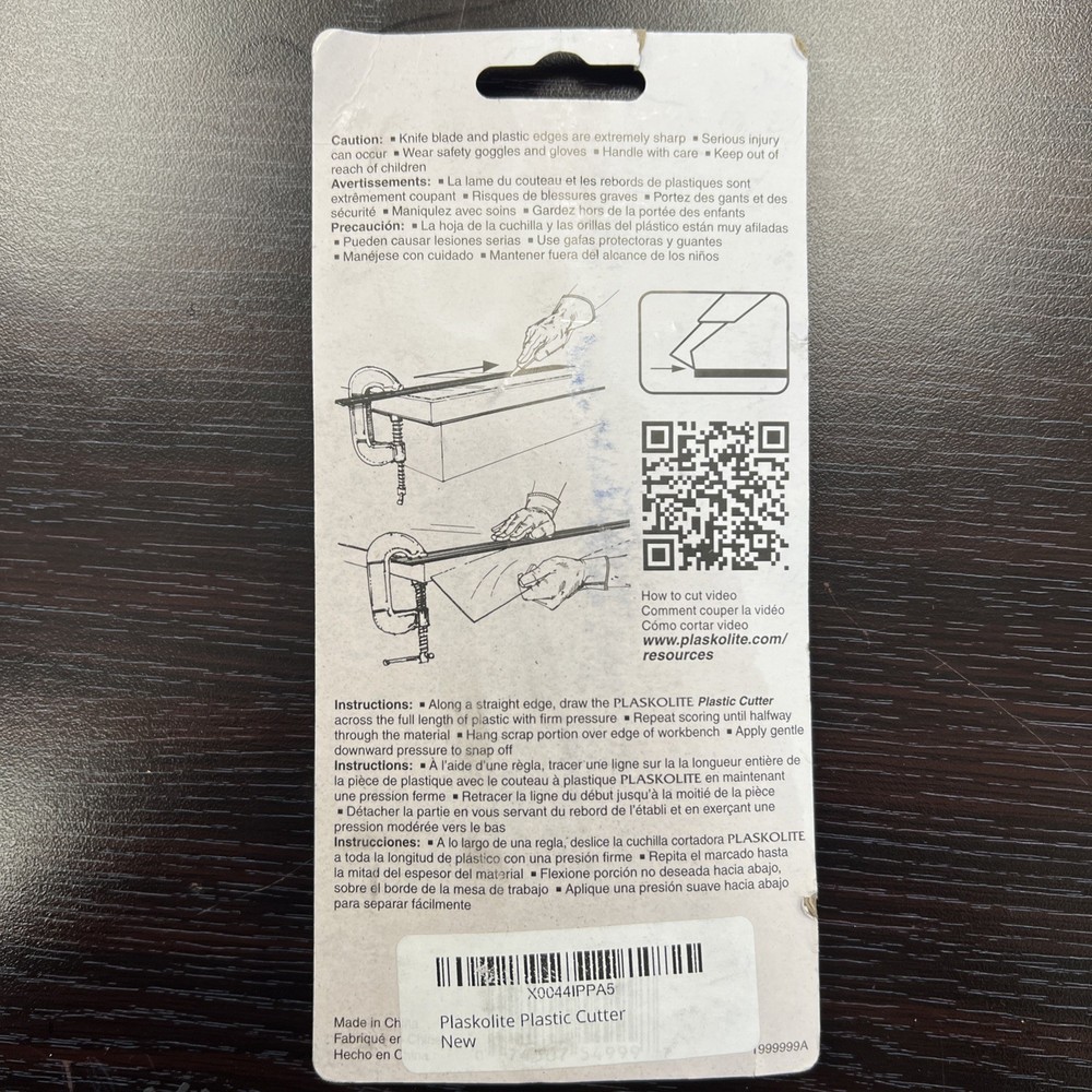 Plaskolite Plastic Cutter