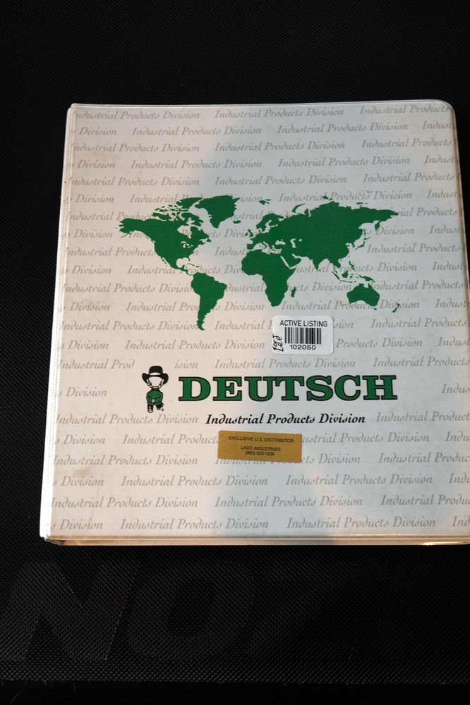 Vintage DEUTSCH IND PROD DIV  Application Guide            **Nice Find**