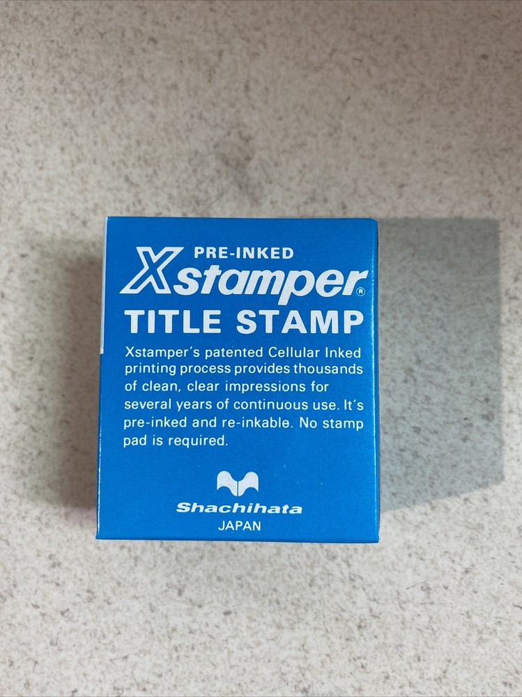 Shachihata Xstamper "MASTER COPY" No. 1601