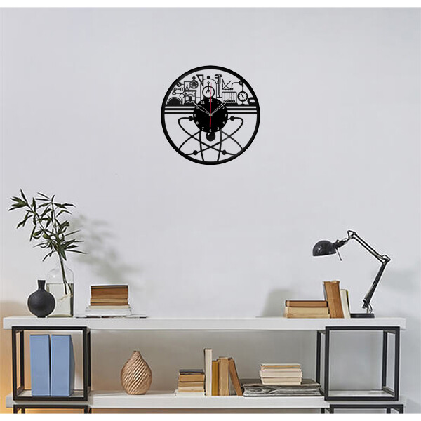 Vinyl Clock Physics Wall Clock Unique Art Vinyl Record Wall Clock 1272