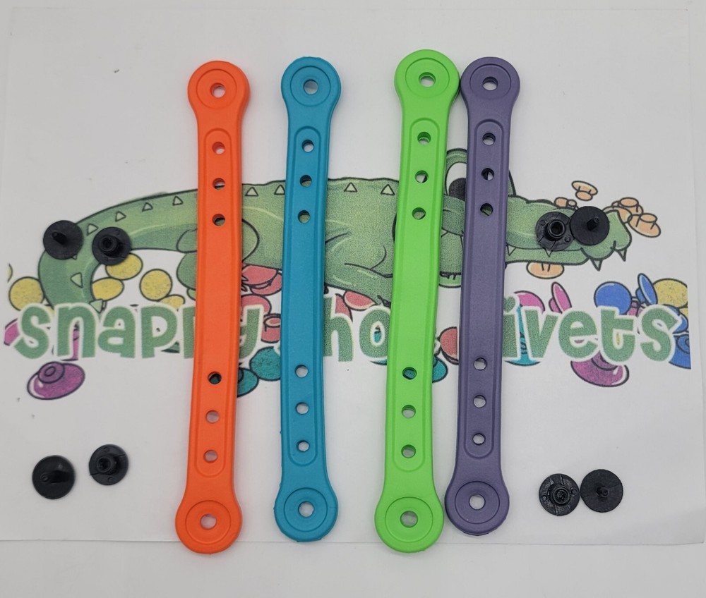 Kid Size replacement straps for croc With charm holder