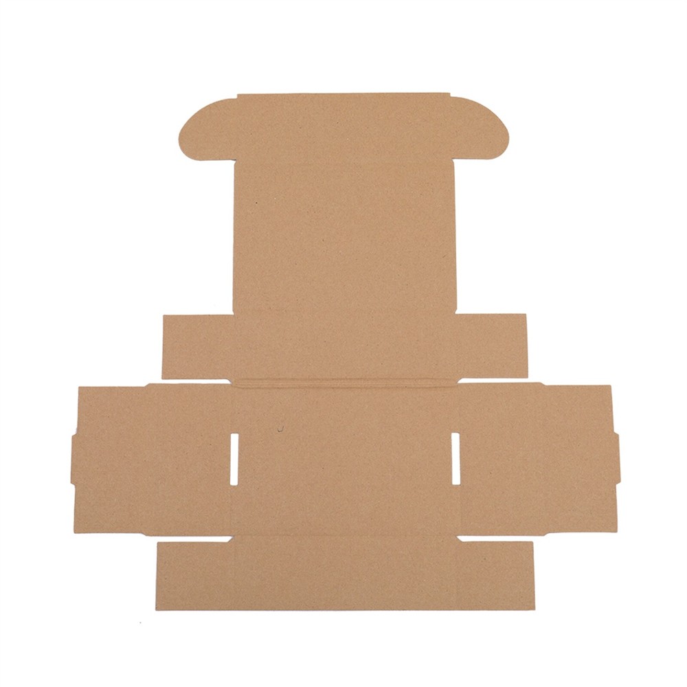 50 Pack Corrugated Packaging Boxes White Cardboard Boxes and Yellow Inside 6x4x2