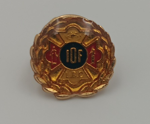 JCF Fire Department Crest Enamel Lapel Pin