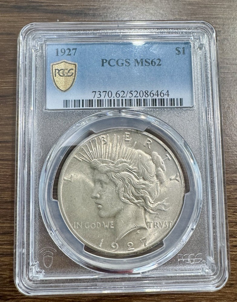 1927 PCGS MS-62  Peace Dollar
