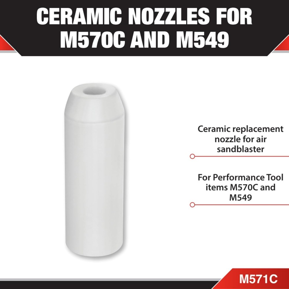 Ceramic Replacement Nozzles for M570C