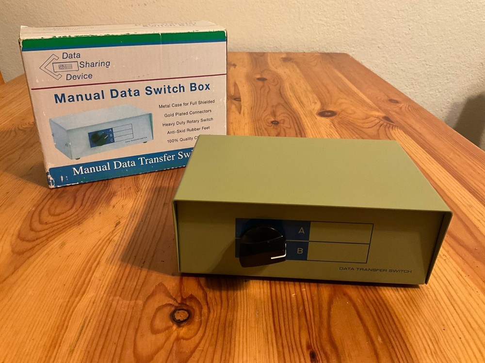 Manual Data Transfer Switch DW-9AB