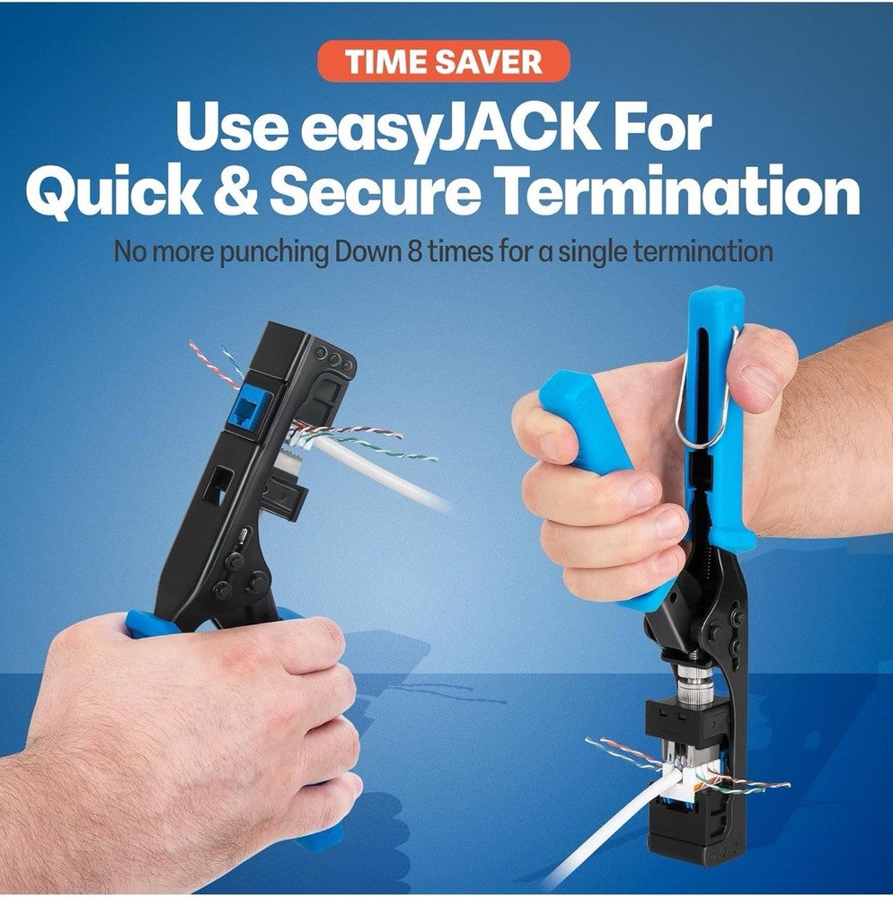 Everest Media Solutions easyJACK - 90° Angled Speed Termination Tool B087N7QQD2