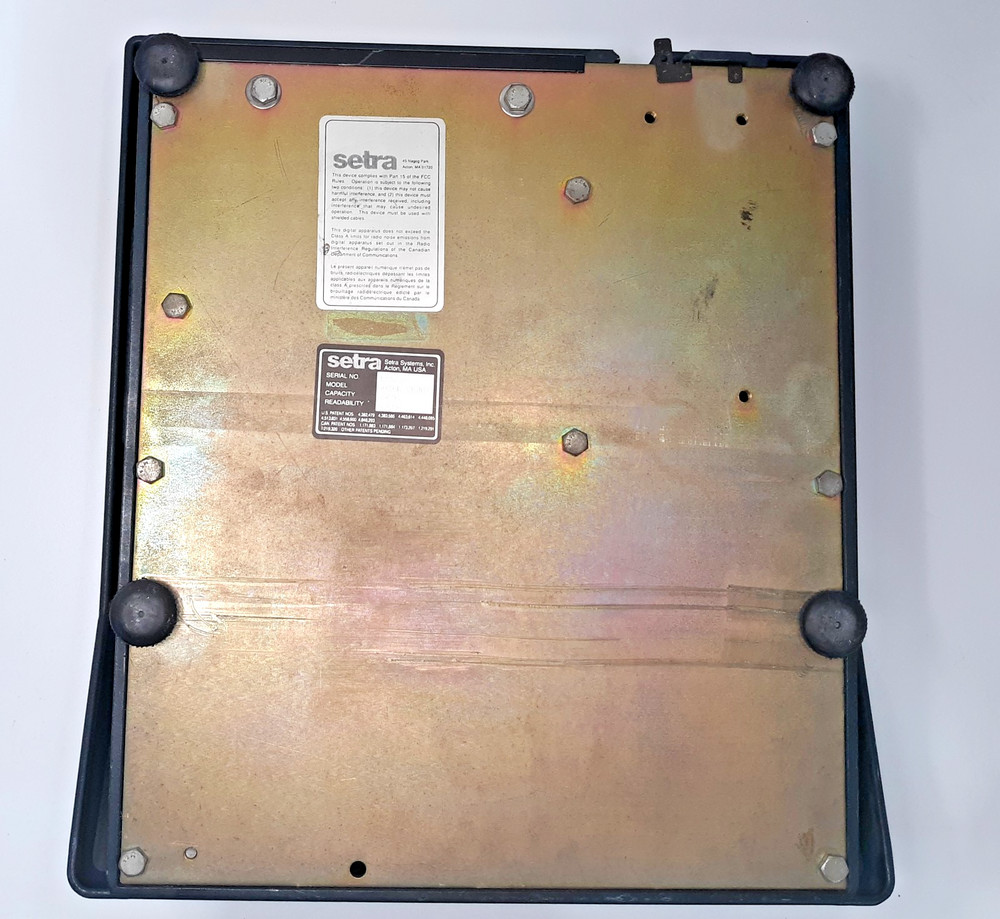 Setra Systems Quick Count High Resolution Counting Scale 16.5VDC No Power