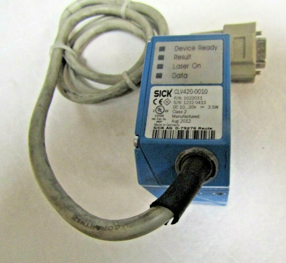 ✌️SICK CLV420-0010 MID RANGE BARCODE SCANNER 1022031