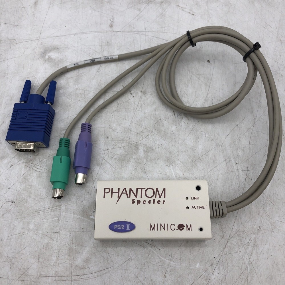 Phantom Specter PS2II Minic Com KVM Server Managment rev1.5 UNTESTED READ