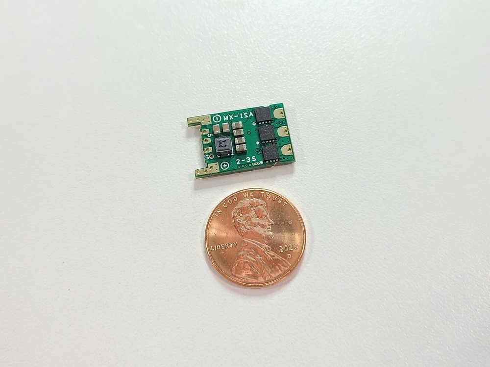 Buzzard Models MX-12A Micro Brushless ESC 2-3S 2.8A/5V Switching BEC