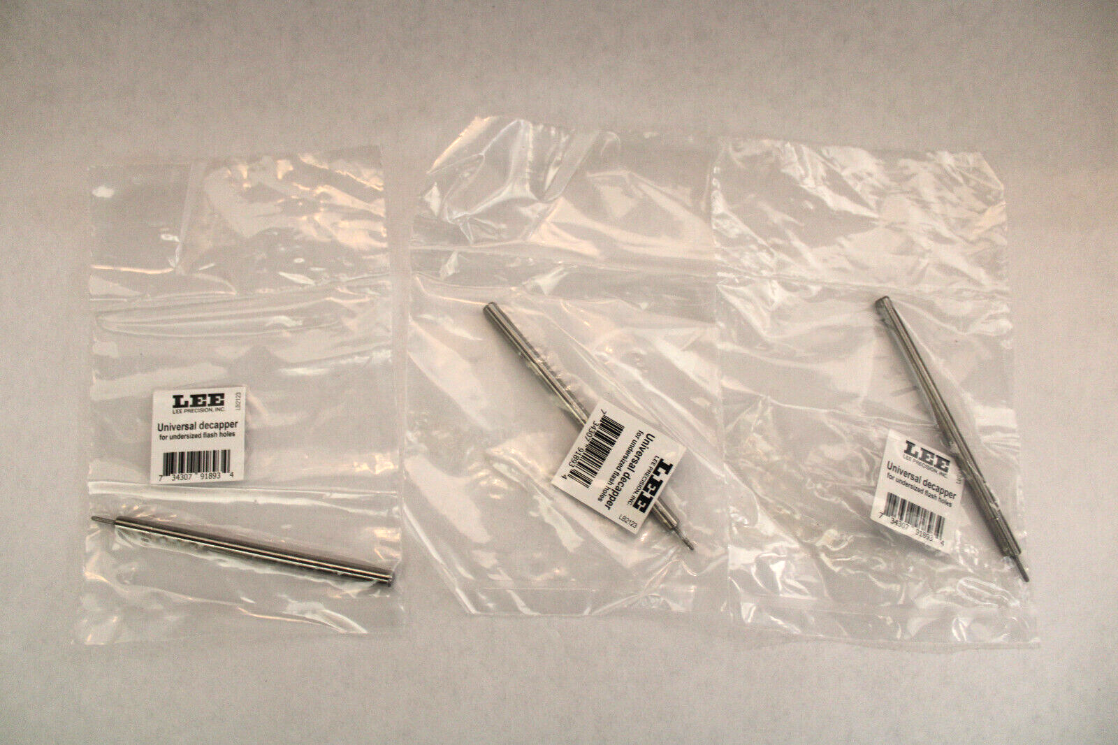 Lee 91893 3 PACK Undersized Universal Decapping Pins (Ships Within 1 Bus. Day)
