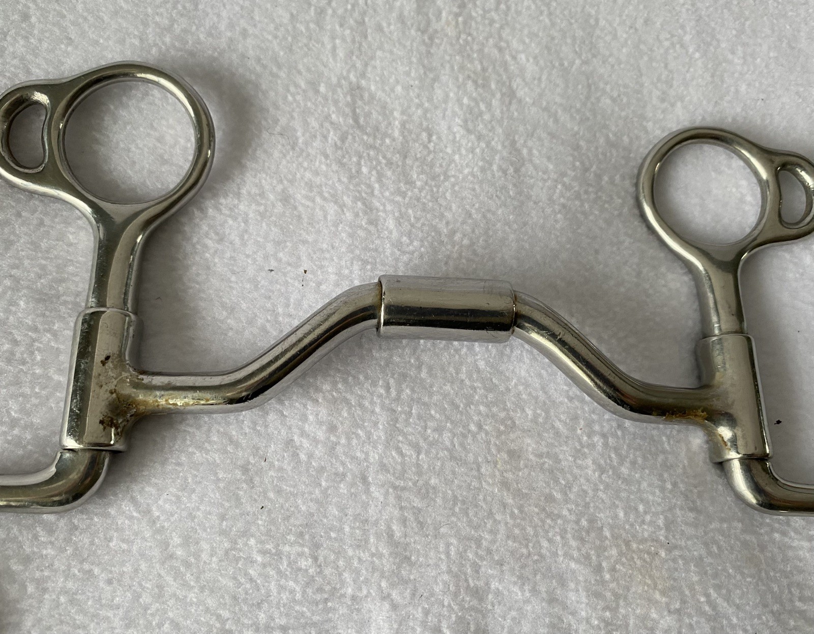 QUALITY Myler STYLE 5" Medium Wide Ported Barrel Mouth S Shank BIT~SHOW~TRAINING