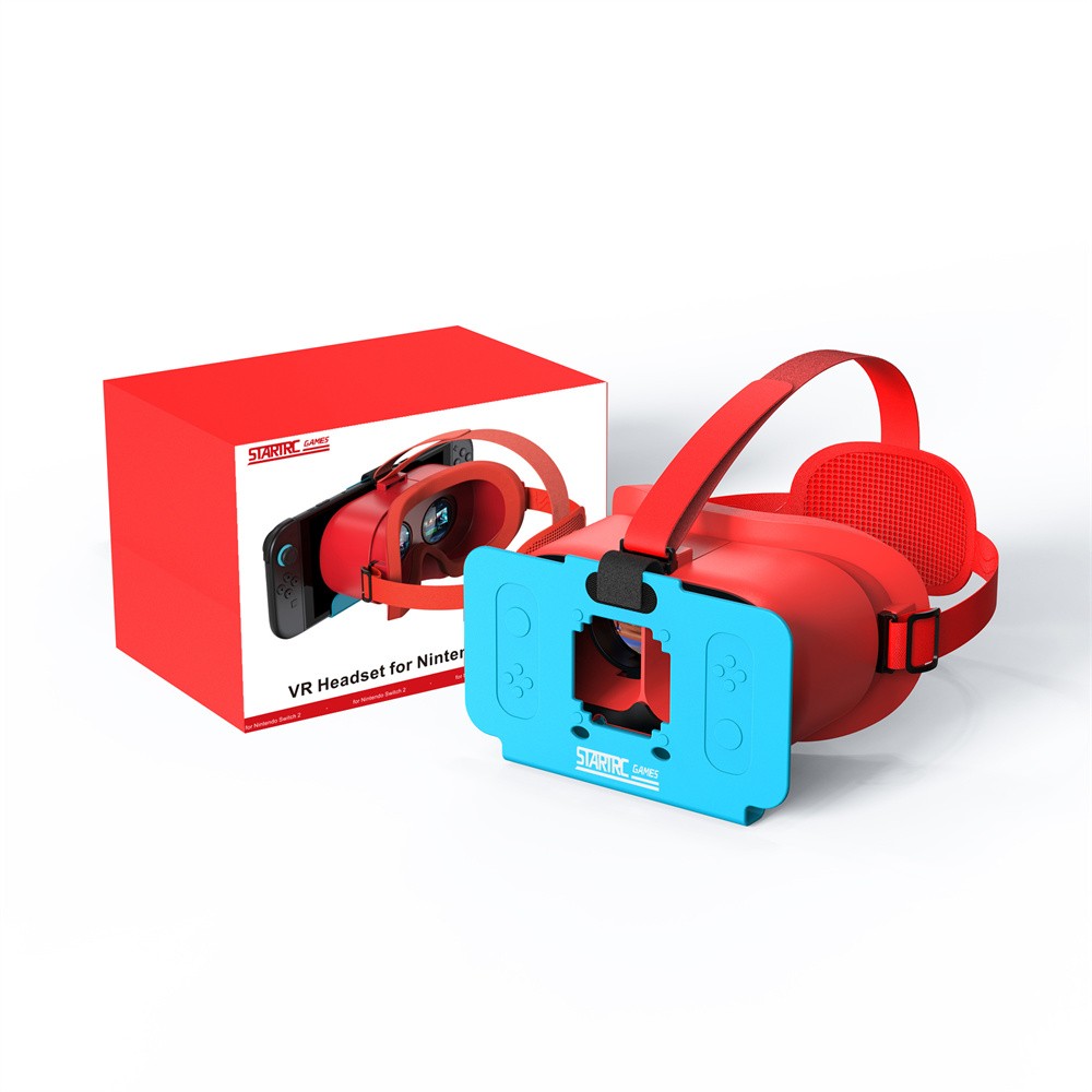 VR Headset for Nintendo Switch 2 Games Console Model 3D Reality Glasses