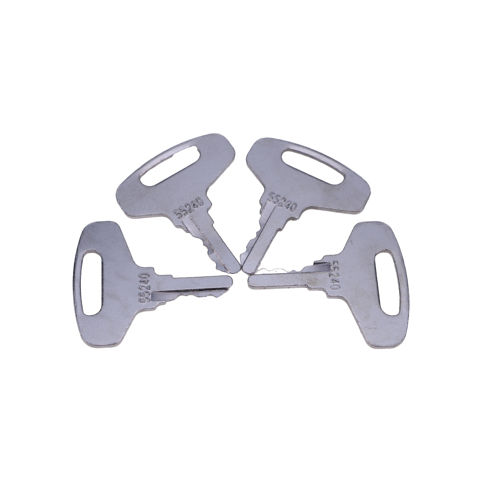 4X Ignition Key 66711-55240 For Kubota B5100 B5200 B6100 B7100 B8200 Tractors