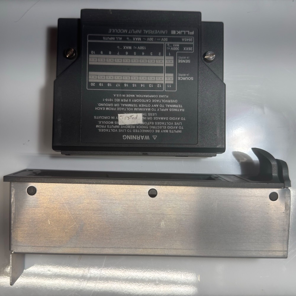 FLUKE 2645A UNIVERSAL INPUT MODULE + 2680A BLANK MODULE NetDAQ