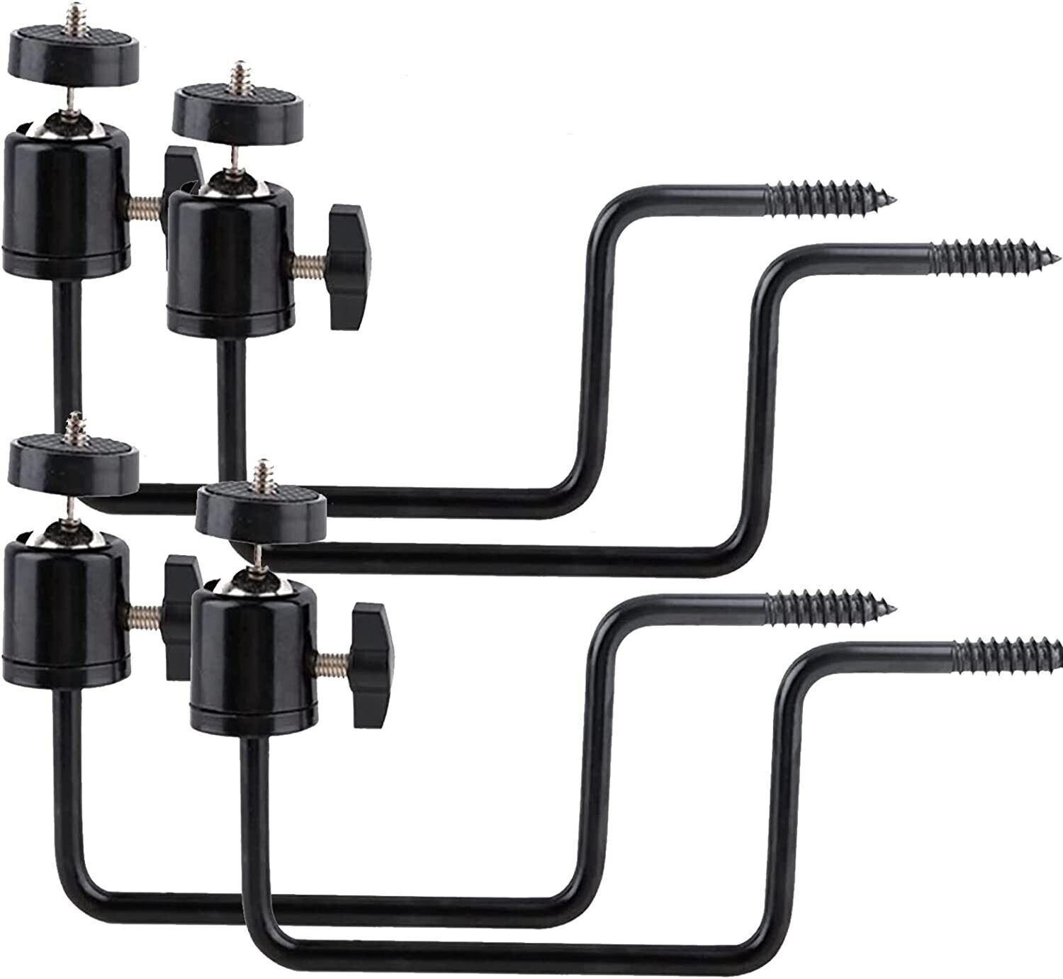 4 Pack Trail Camera Mount Tree Holder 360 Degree Adjustable Game Camera Mounting