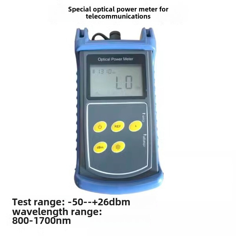 Fiber Optic TV Engineering Tester Optical Power Meter Range -50~+26dBm