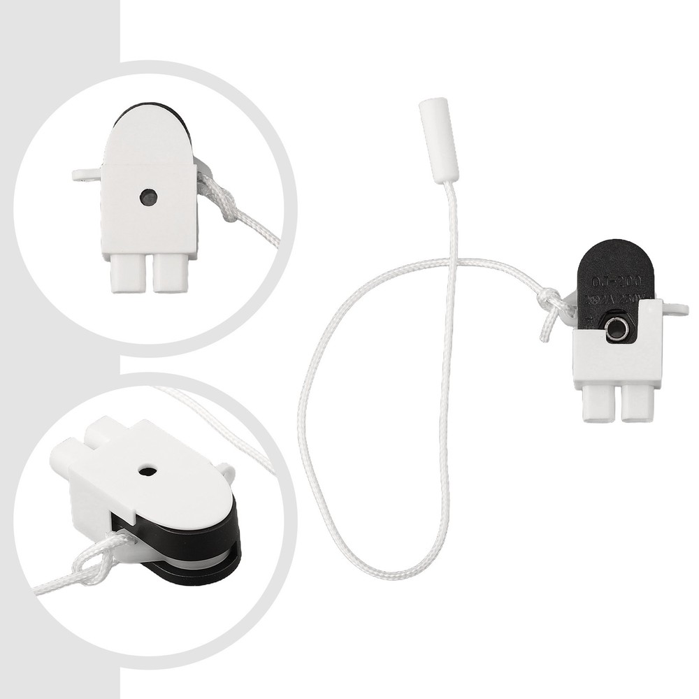 Efficiently control your lights with the easy to use rotating cord pull switch